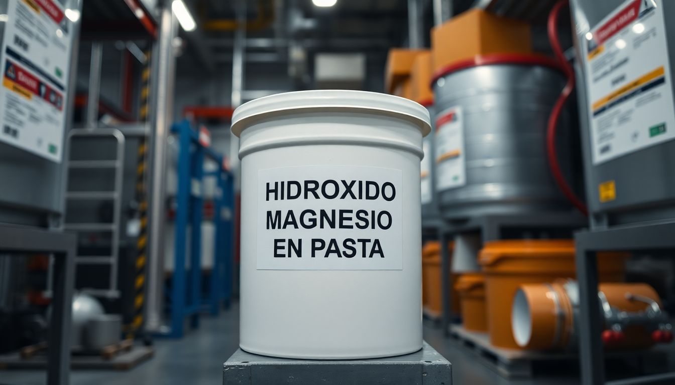 Hidroxido de Magnesio en Pasta